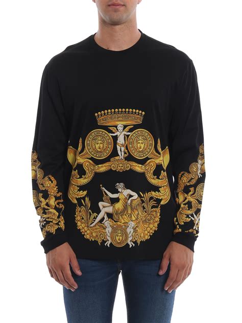 versace tee shirts cheap|versace long sleeve shirts.